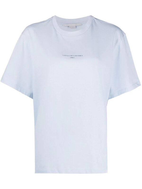 Stella McCartney  2001 logo organic-cotton T-shirt