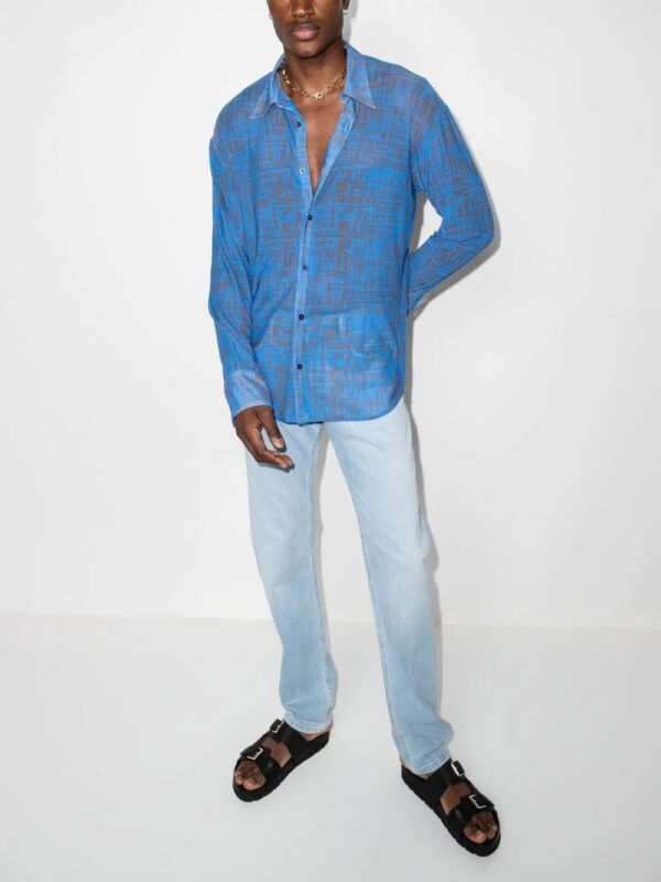 Versace  low-rise slim-cut jeans - Image 4