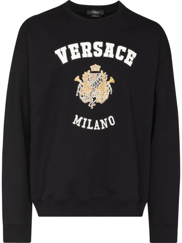 Versace  logo-print sweatshirt