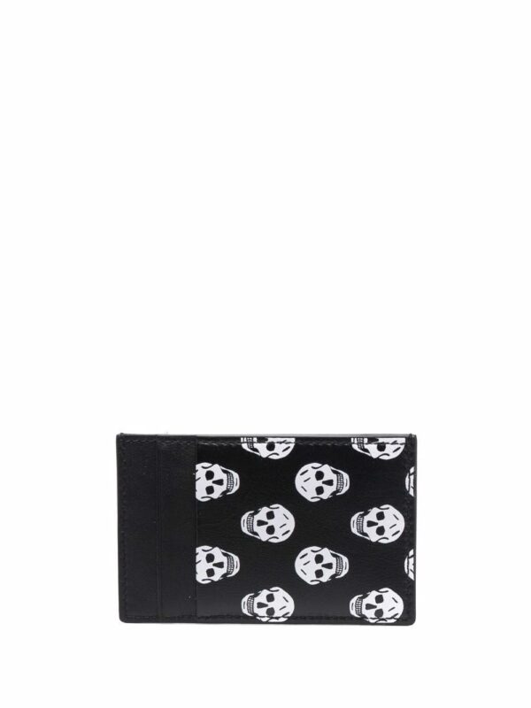 Alexander McQueen skull-motif leather cardholder - Image 2
