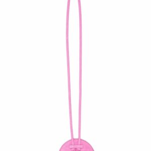 Jacquemus logo-plaque round pouch