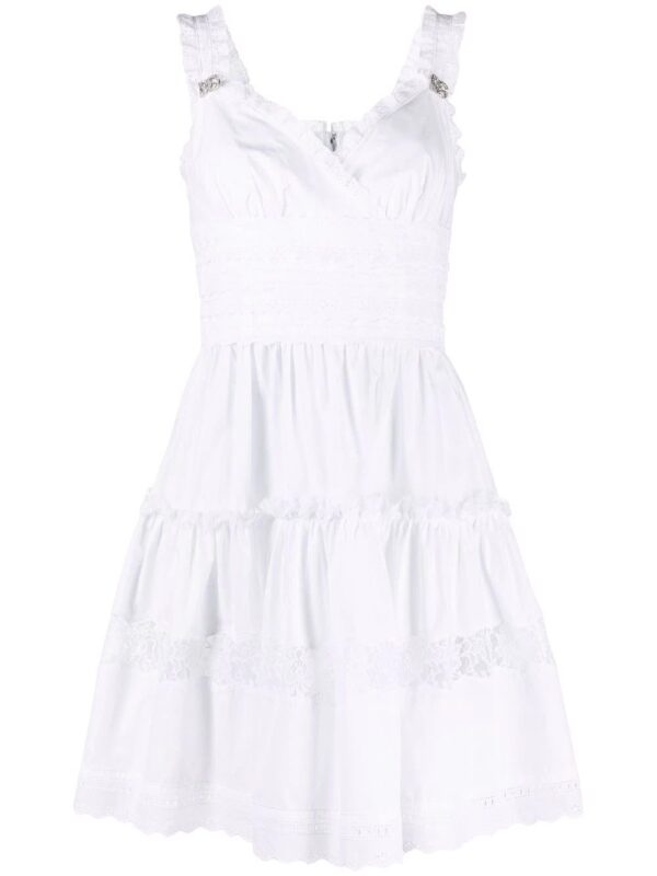 Dolce & Gabbana  broderie-anglaise tiered minidress