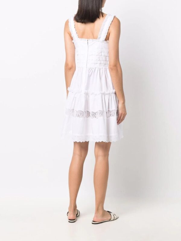 Dolce & Gabbana  broderie-anglaise tiered minidress - Image 4