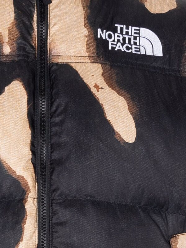 Supreme  x The North Face Nuptse Bleached Denim Print jacket - Image 2