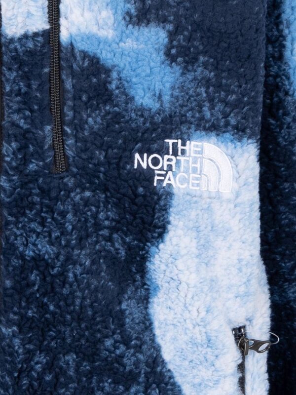 Supreme  x The North Face bleached denim fleece jacket - Image 2