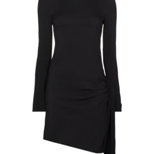 Dolce & Gabbana ruched high neck mini dress