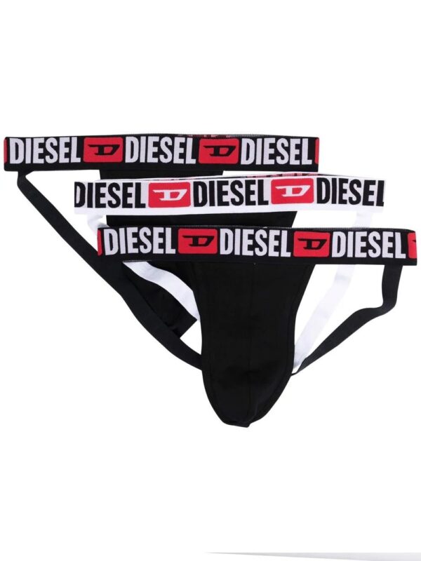 Diesel  logo-waistband briefs set of 3