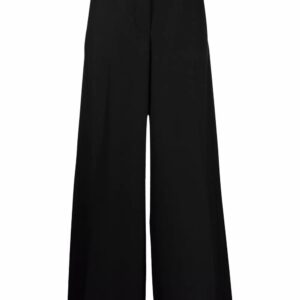 Stella McCartney  logo waistband palazzo trousers