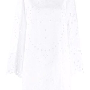 Dolce & Gabbana  embroidered-design long-sleeve dress