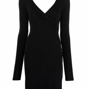 Off-White halterneck-strap asymmetric dress
