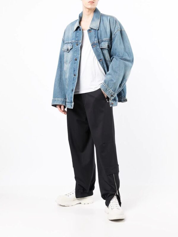 Valentino  logo-embroidered track pants - Image 2