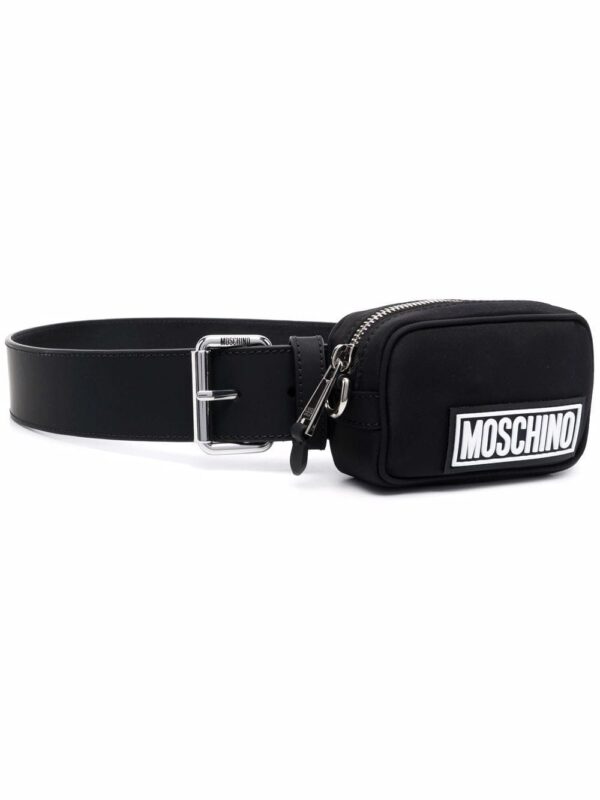 Louis Vuitton logo-pouch belt