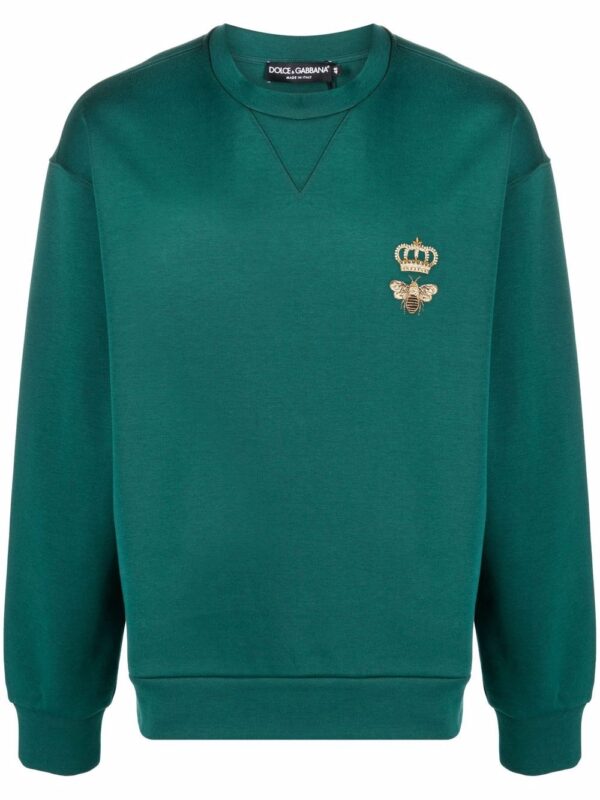 Dolce & Gabbana  embroidered-design long-sleeve sweatshirt