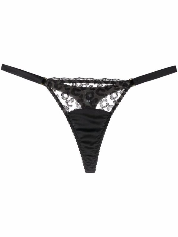 Fleur Of England  Kittie lace-panelled thong