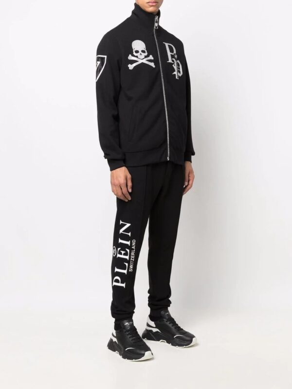 Philipp Plein  logo-print track pants - Image 3