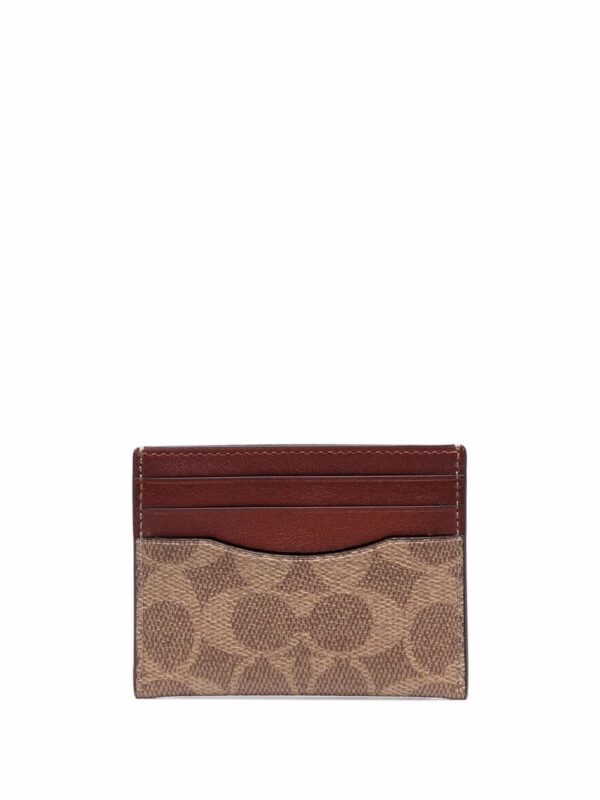 Coach  logo-monogram cardholder