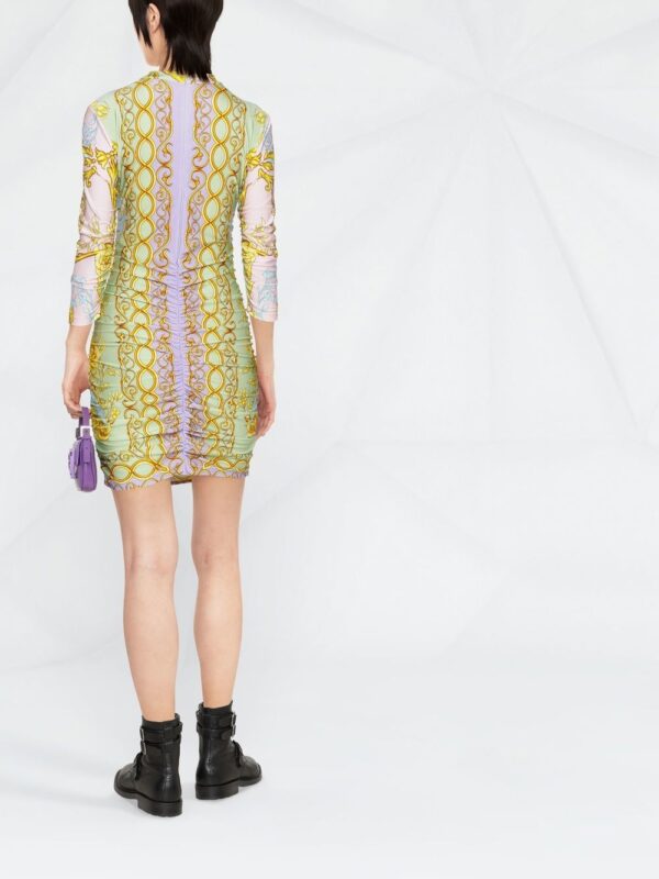 Philipp Plein Baroque printed minidress - Image 3