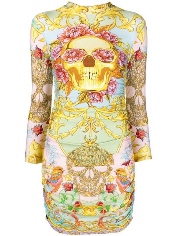 Philipp Plein Baroque printed minidress