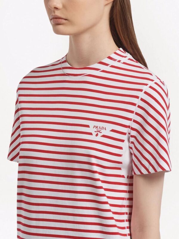 Prada  printed interlock T-shirt - Image 4