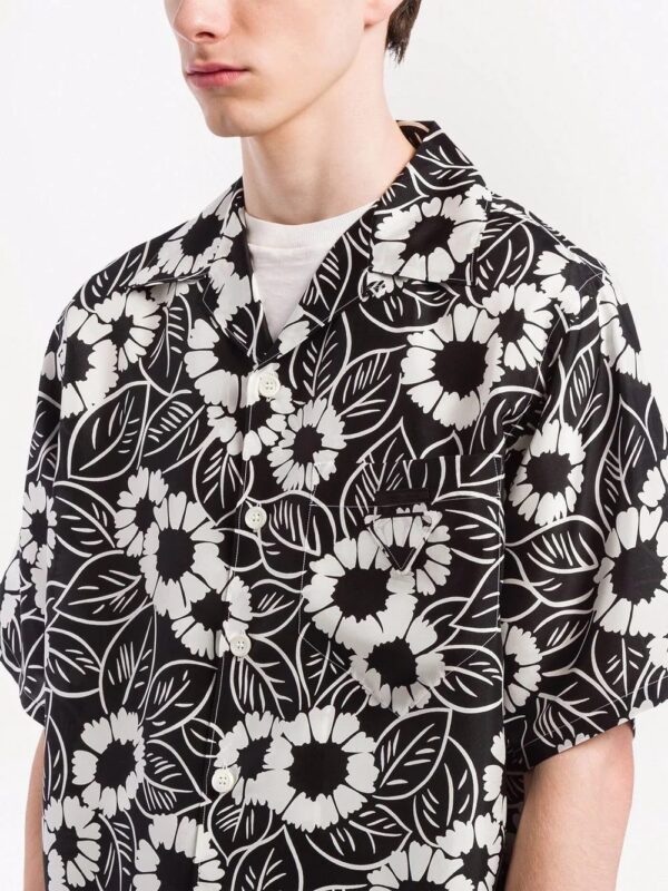 Prada  printed twill shirt - Image 4
