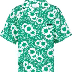 Prada  printed twill shirt