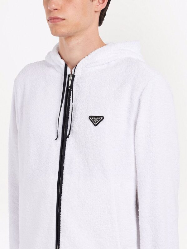 Prada  terrycloth blouson jacket - Image 4