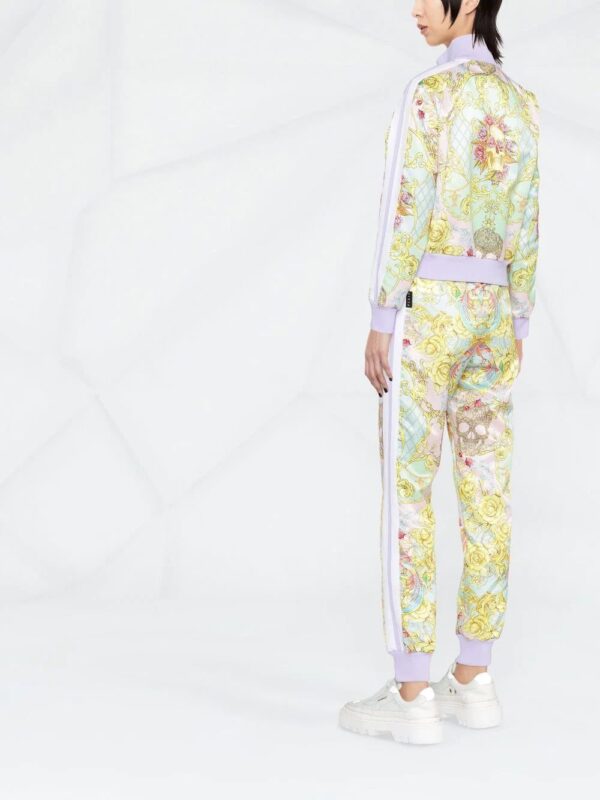 Philipp Plein  baroque print tracksuit set - Image 3