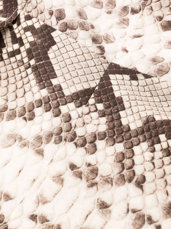 Philipp Plein python-print mini dress - Image 6