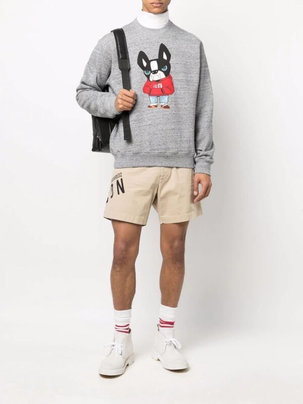 Dsquared2  graphic-print cotton sweatshirt - Image 2