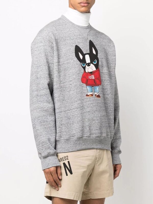 Dsquared2  graphic-print cotton sweatshirt - Image 3