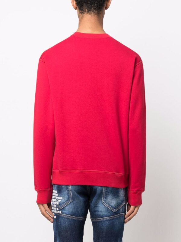 Dsquared2  icon logo-print sweatshirt - Image 4