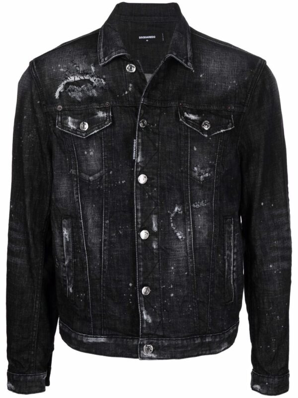 Dsquared2  distressed-effect denim jacket