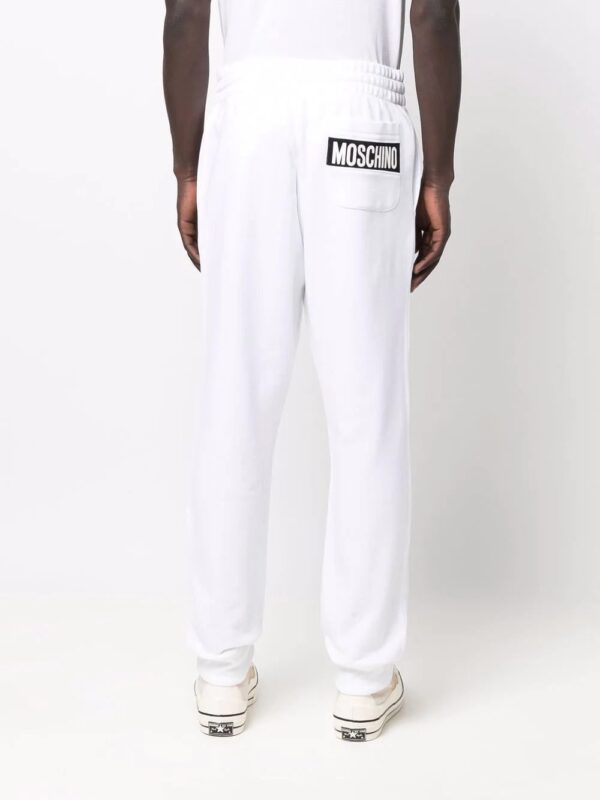 Moschino  logo print track pants - Image 4