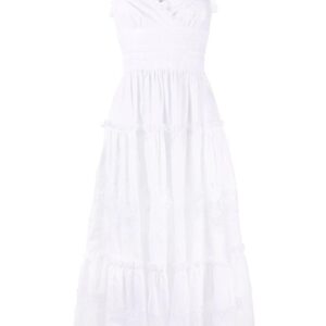 Dolce & Gabbana  lace-panel sleeveless dress