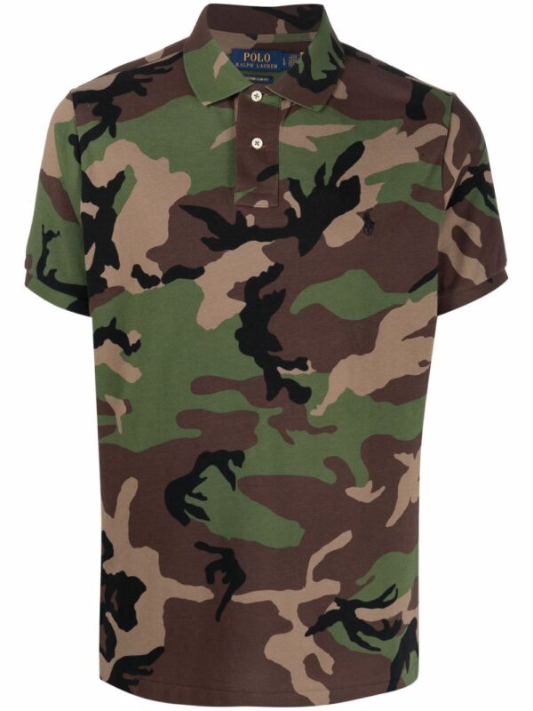 Polo Ralph Lauren  camouflage-print polo shirt