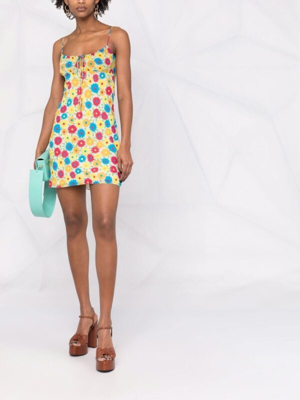 Saint Laurent floral-print silk dress - Image 2