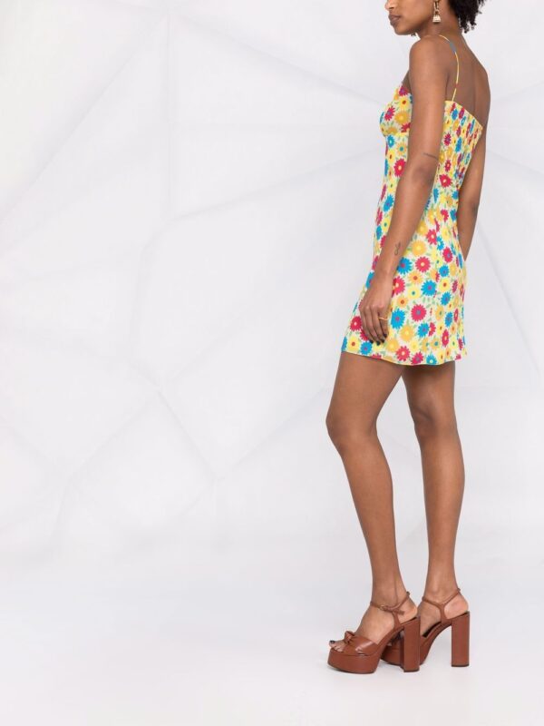 Saint Laurent floral-print silk dress - Image 4
