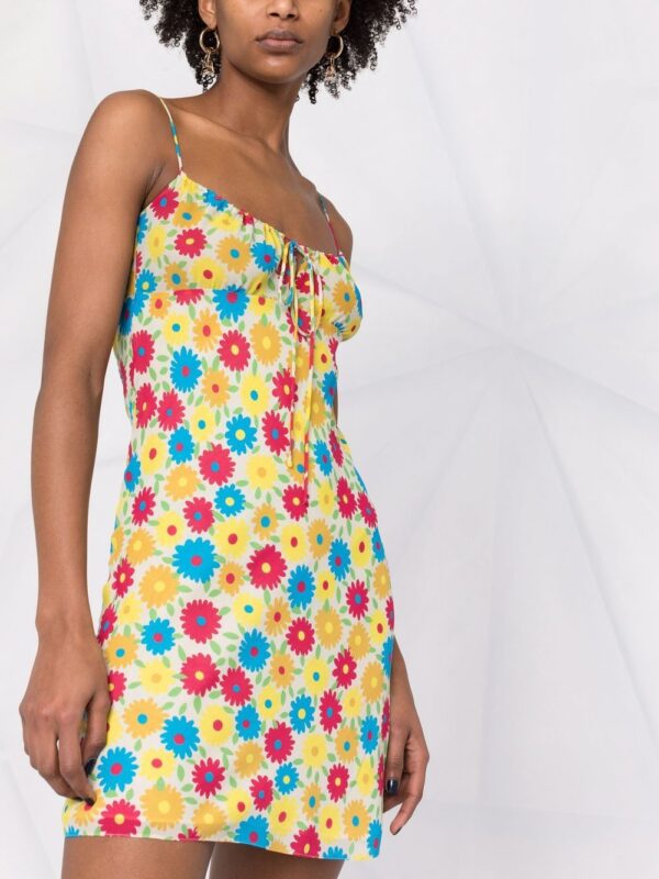 Saint Laurent floral-print silk dress - Image 5