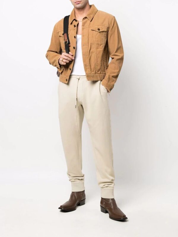 TOM FORD  vintage-dyed track pants - Image 2
