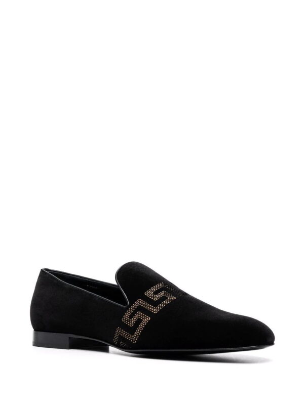 Versace  Greca-embroidered loafers - Image 2