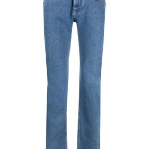 Versace  straight-leg greca-print jeans