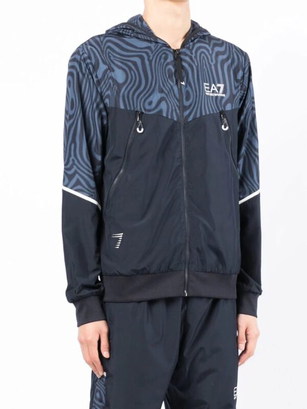 Ea7 Emporio Armani  logo-print tracksuit bottoms - Image 4