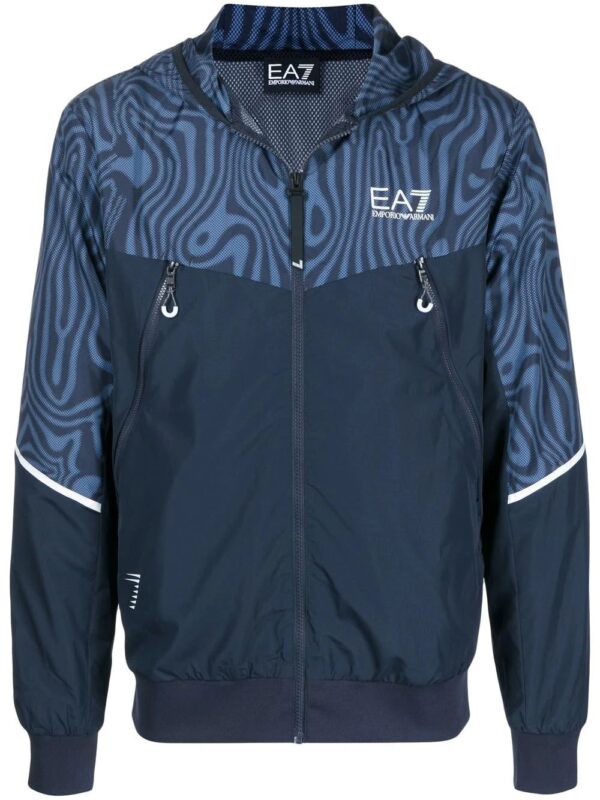 Ea7 Emporio Armani  logo-print tracksuit bottoms