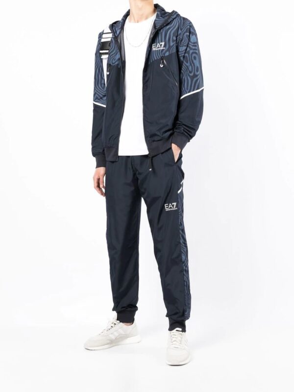 Ea7 Emporio Armani  logo-print tracksuit bottoms - Image 2