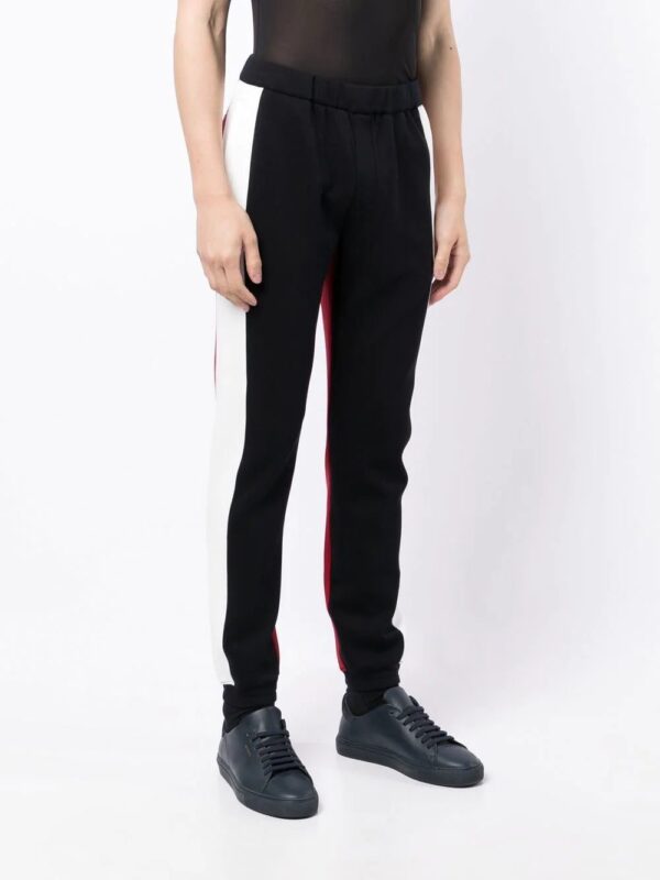 Emporio Armani  colour-block panelled track pants - Image 3