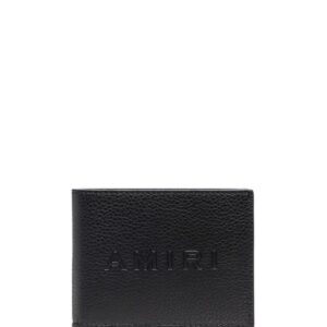 AMIRI  logo-embossed leather wallet