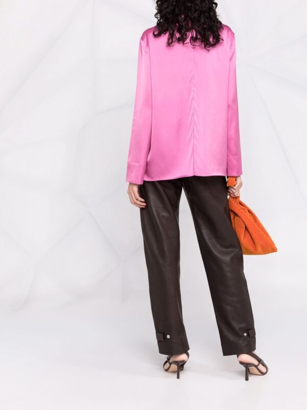 Jacquemus  La Chemise Notte satin shirt - Image 4