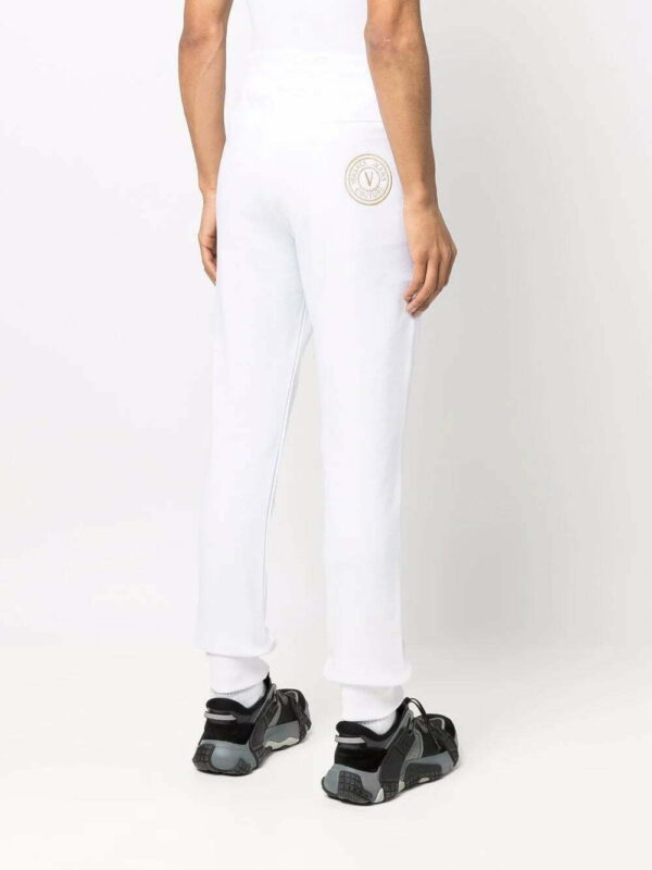 Versace Jeans Couture  logo-embroidered track pants - Image 4