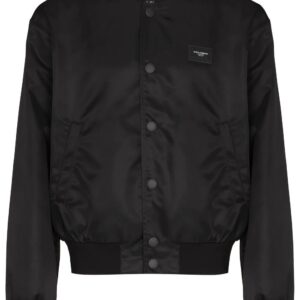 Dolce & Gabbana  DG-plaque bomber jacket