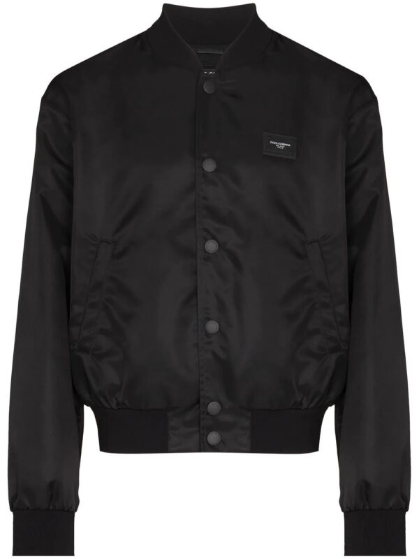 Dolce & Gabbana  DG-plaque bomber jacket